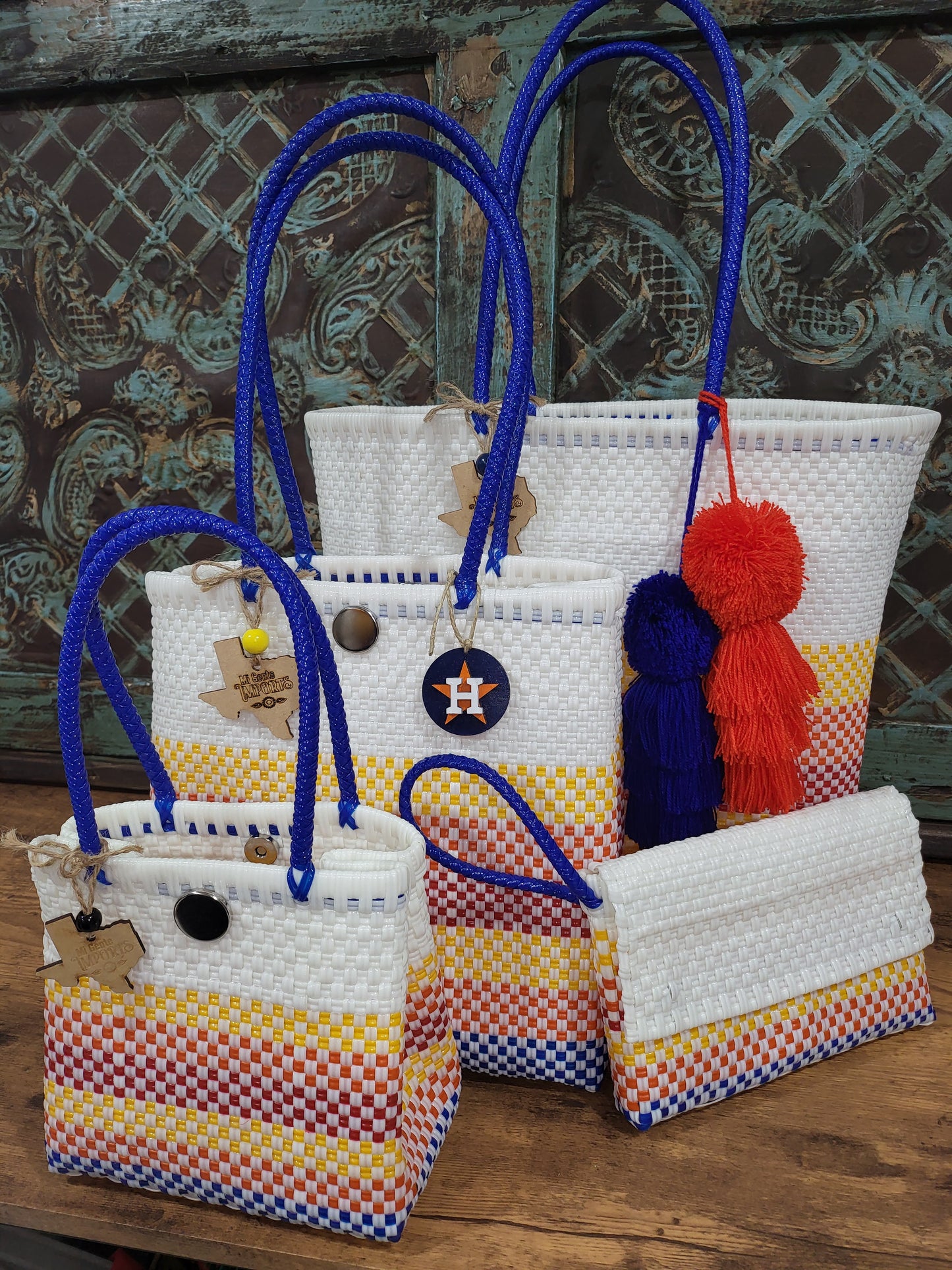 Hand Woven Recycled Handbag